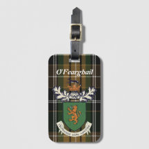 Der Farrell Clan of Ireland Wappen & Tartan 