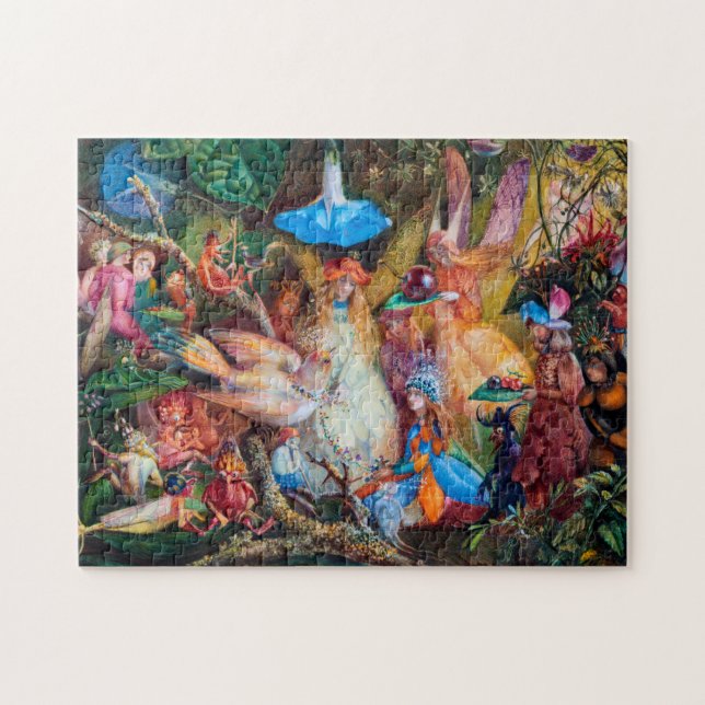 Der Favorit der Fairies, John Anster Fitzgerald Puzzle (Horizontal)