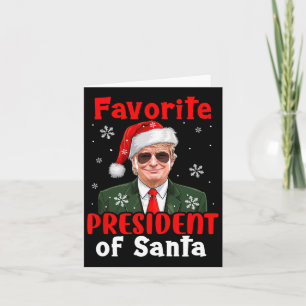 Der Favorit für den Präsidenten von Weihnachten Tr Karte