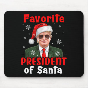 Der Favorit für den Präsidenten von Weihnachten Tr Mousepad