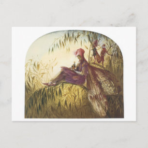 Der Feen-Falkner-Vogel Postkarte