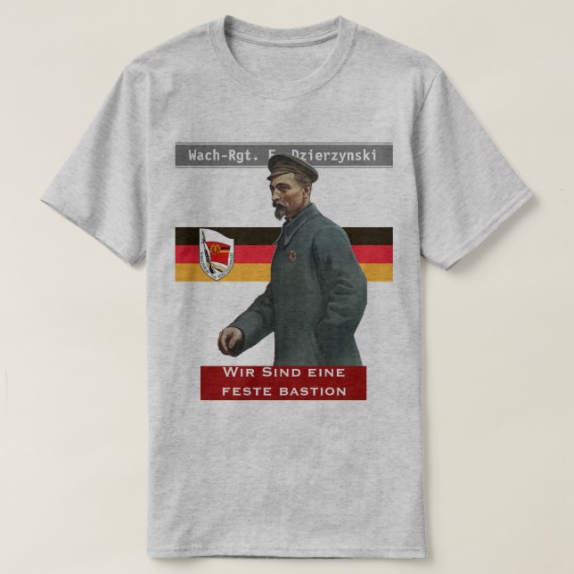 Der Felix Dzerzhinsky schützt Regiment T-Shirt (Design vorne)