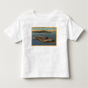 "Der Felsen," Ansicht von Alcatraz Insel Kleinkind T-shirt