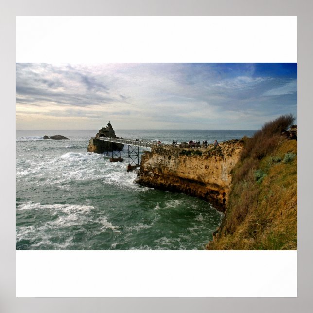 Der Felsen des jungfräulichen Poster (Vorne)