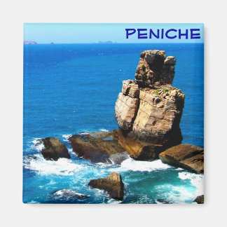 Der Felsen in Peniche Magnet