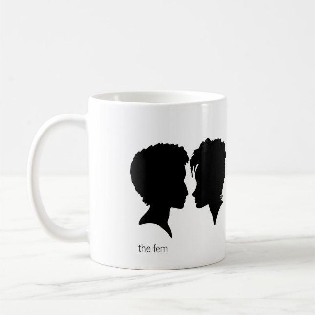 "Der Fem" stütze ich einschließliche Lit-Tasse Tasse (Links)