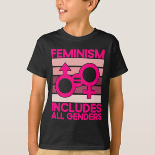 Der Feminismus umfasst alle Geschlechter T-Shirt