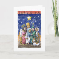 "Der Festzug-" Weihnachtskarte