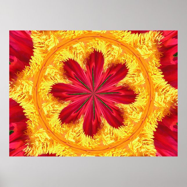 Der Feuerring Poster (Vorne)