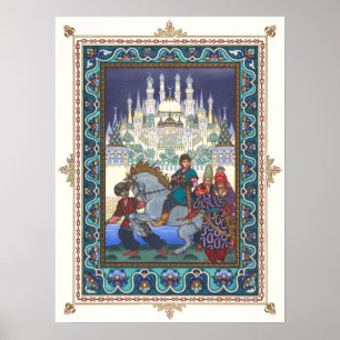 Der Feuervogel von Boris Zvorykin Poster