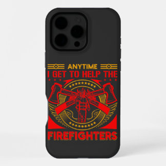 Der Feuerwehrmann unterstützt die Gemeinschaft iPhone 16 Pro Max Hülle