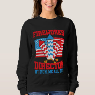 Der Feuerwerksdirektor, den ich leite, führt Sie z Sweatshirt