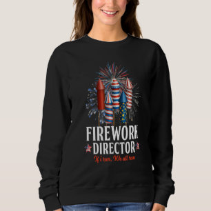 Der Feuerwerksdirektor, den ich leite, führt Sie z Sweatshirt