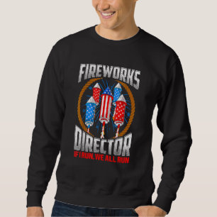 Der Feuerwerksdirektor, den ich leite, führt Sie z Sweatshirt