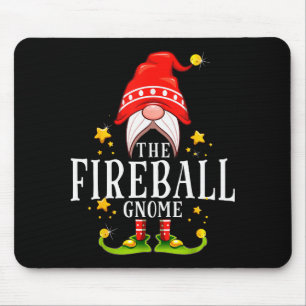 Der Fireball-Gnom-Weihnachts-Matching  Mousepad