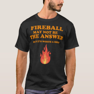 Der Fireball ist vielleicht nicht die Antwort... L T-Shirt