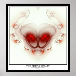 DER FIREFLY-BALLET POSTER