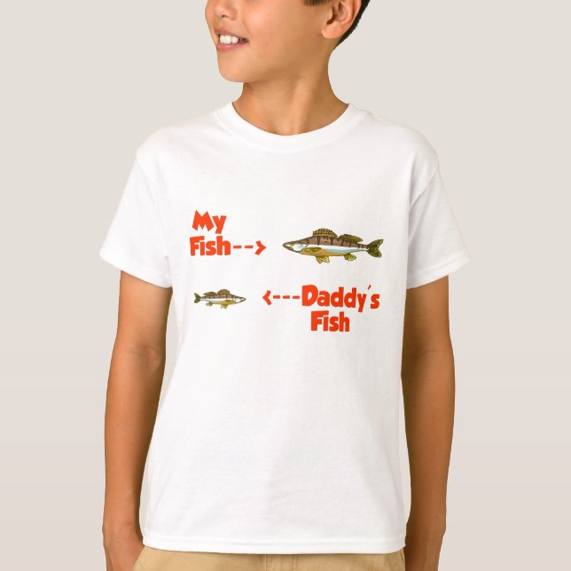 Der Fisch meines Vati T-Shirt (Vorderseite)