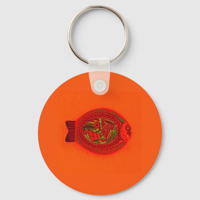 "DER FISCH"-SCHLÜSSEL SCHLÜSSELANHÄNGER (Vorderseite)