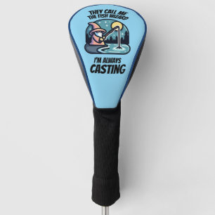 Der Fischassistent - Immer das Gießen Golf Headcover