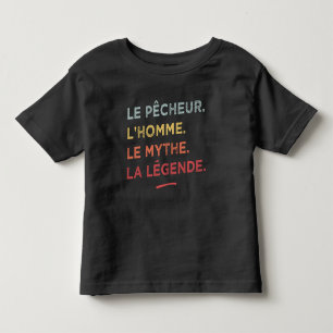 Der Fischer der Mensch Kleinkind T-shirt