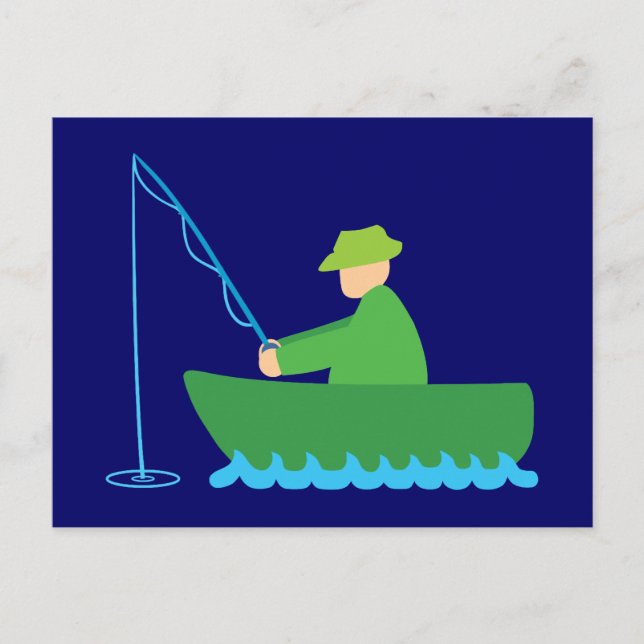 Der Fischer Postkarte (Vorderseite)