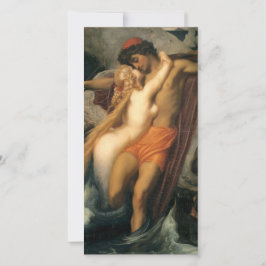 Der Fischer und der Syren (von Frederic Leighton) Karte