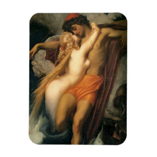 Der Fischer und die Siren [Frederic Leighton] Magnet