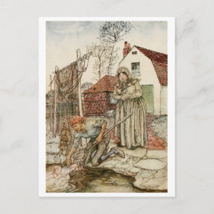 Der Fischer und seine Ehefrau Postkarte