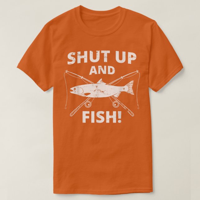 Der Fischfang ist zu Ende, und der Fischfang  T-Shirt (Design vorne)