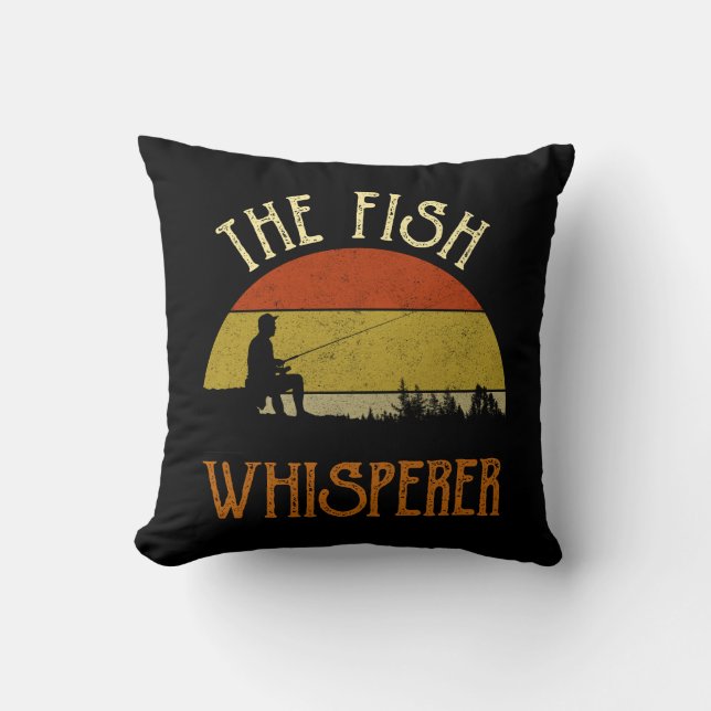 Der Fischflüsterer Kissen (Vorderseite)