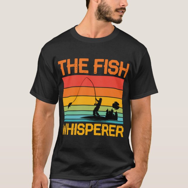 Der Fischflüsterer T-Shirt (Vorderseite)