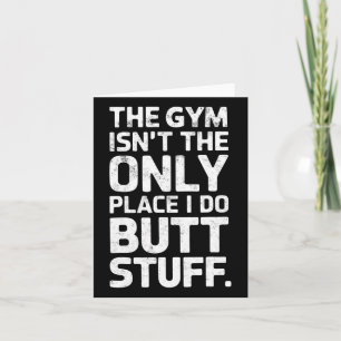 Der Fitnessraum ist nicht nur ein Ort, an dem ich Karte