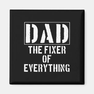Der Fixer von allem Witzigen Vater39-Tag Magnet