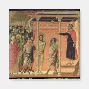 Der Flagellation, vom Maesta Altarpiece Magnet