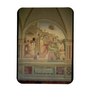 Der Flagellation von St. Benedict, vom Leben von Magnet