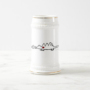 Der Flagon des Drachen Bierglas