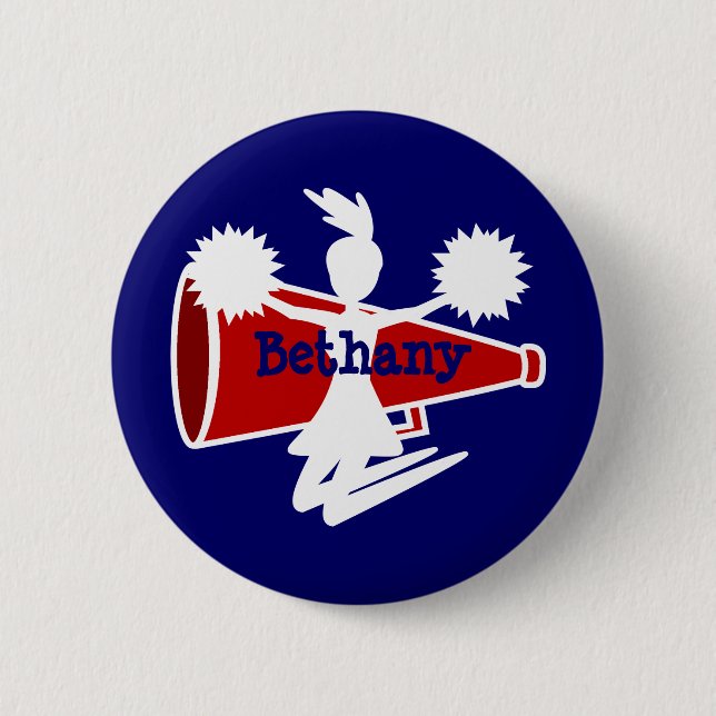 Der Flair-Knöpfe der Cheerleader Button (Vorderseite)