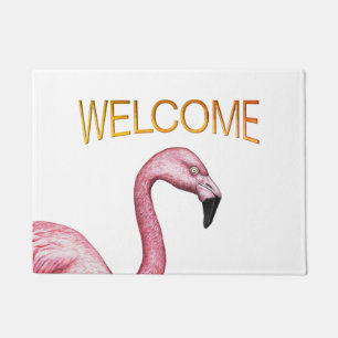Der Flamingo Fußmatte