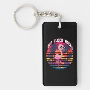 Der Flamingo-Muttertag ist unser Flock Rocks Schlüsselanhänger