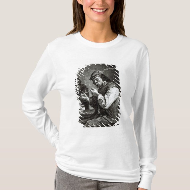 Der flämische Raucher T-Shirt (Vorderseite)