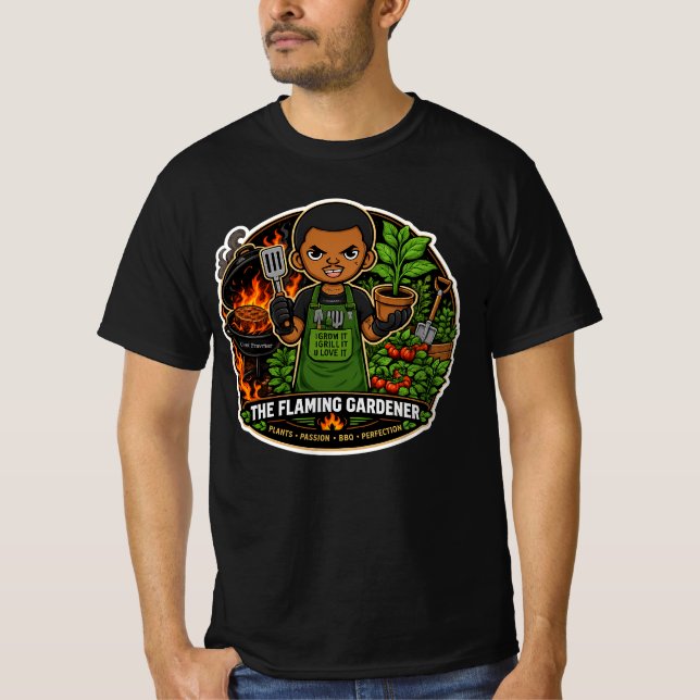 Der Flammende Gärtner (YouTube-Kanal) T-Shirt (Vorderseite)