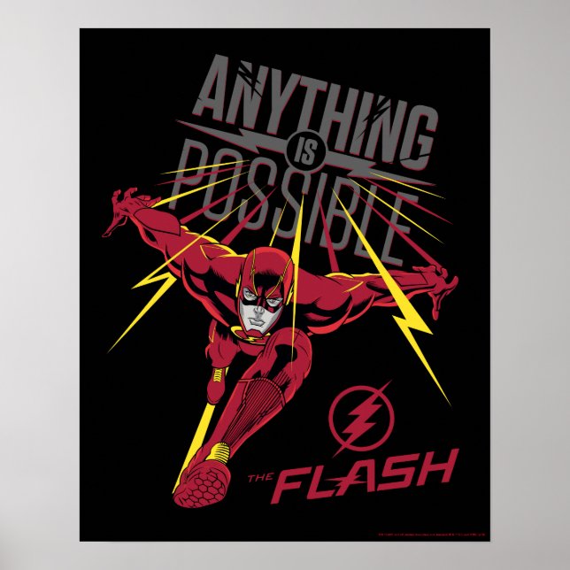 Der Flash | "Alles ist möglich" Poster (Vorne)