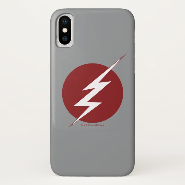 Der Flash | Blitz-Bolt-Logo Case-Mate iPhone Hülle (Rückseite)