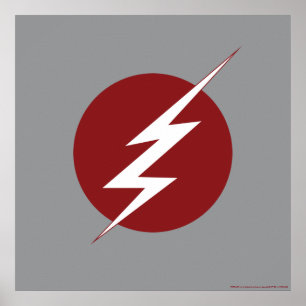 Der Flash   Blitz-Bolt-Logo Poster