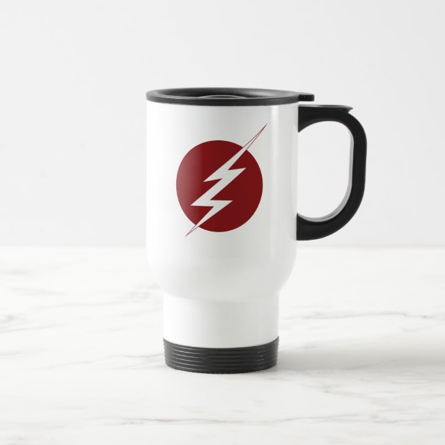 Der Flash | Blitz-Bolt-Logo Reisebecher (Rechts)