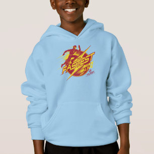 Der Flash Der schnellste Mensch lebt Hoodie