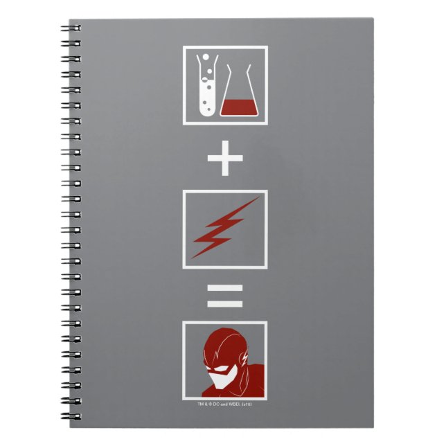 Der Flash | Flash Equation Notizblock (Vorderseite)