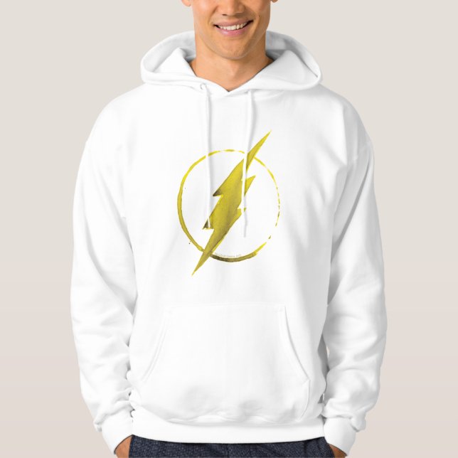 Der Flash | Gelbe BrustEmblem Hoodie (Vorderseite)