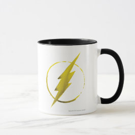 Der Flash | Gelbe BrustEmblem Tasse